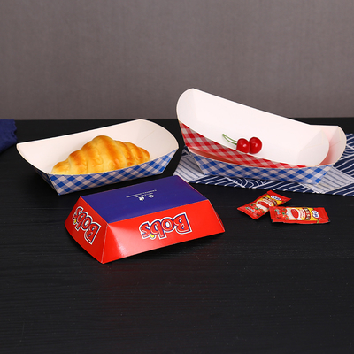 Custom Biodegradable Fried Chicken Long Box Lid Box Influencer Box Supplier Eco Friendly Food Packaging