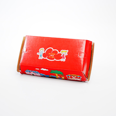 Wholesale Customized Printing logo Eco-friendly Biodegradable Disposable Fast Food Long Burger Packaging Box