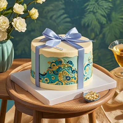 Luxury Customized Logo Baking Cake Food Grade Packaging Box Cake Preparation Cake Gift Box