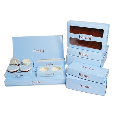Wholesale Custom logo Eco-friendly Donut Cake Ice Cream Baked Goods Gift Box