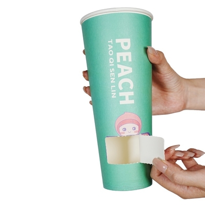 Customized Printing Eco-friendly Disposable Fast Food Surprise Mysterious Blind Box Large Paper Coffee Blind Box Milk Tea Cup