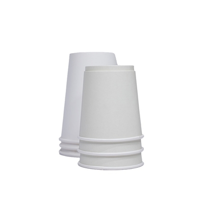 Customized logo Eco-friendly 100% Biodegradable Food Grade Bamboo Pulp Water-based Coating Coffee Milk Paper Cup with Lid