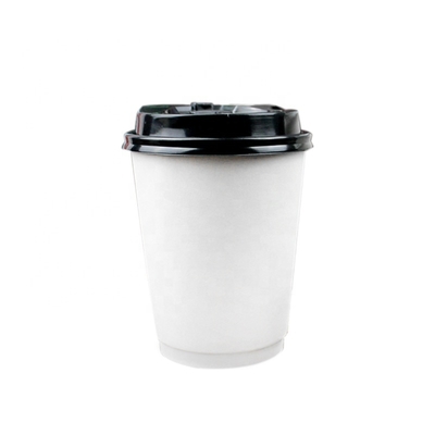 Wholesale Customized logo Food Grade Eco-friendly Pulp Non Plastic Water-based Coating Hot Drinks Coffee Milk Paper Cups