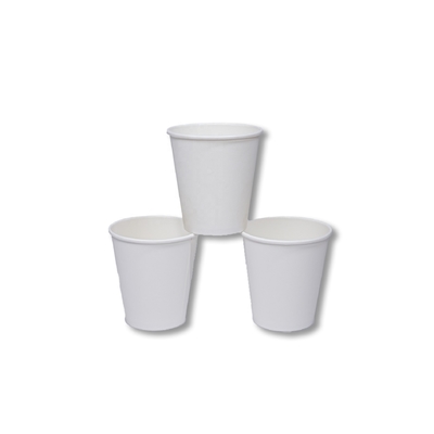 Eco-friendly Custom Size logo 100% Biodegradable Plastic Free Water-based Coating Customized Disposable Coffee Paper Cup