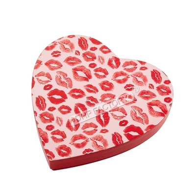Valentine's Day Wholesale Customized Logo Chocolate Truffle Paper Packaging Gift Box Chocolate Box with Ribbon