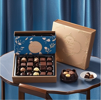 Wholesale Customized Chocolate Packaging Boxes Luxurious Logos Customized Chocolate Gift Boxes