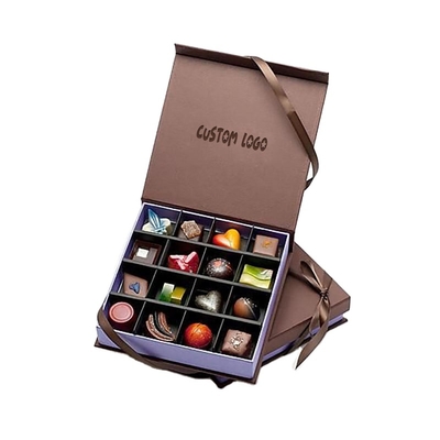 Wholesale Customized Chocolate Packaging Boxes Luxurious Logos Customized Chocolate Gift Boxes